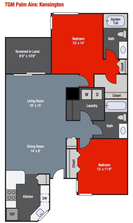 Apartments For Rent TGM Palm Aire - Kensington